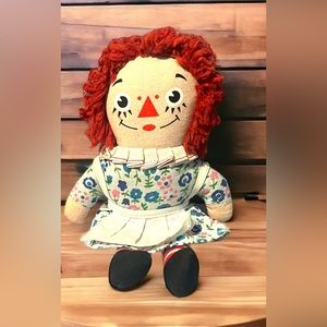 Vintage Raggedy Ann Doll
